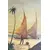 Foto de um(a) Quadro OST com paisagem de velas e pescador, da categoria de Pinturas. Belo quadro OST com paisagem de velas e pescador na praia em policromia. Possui exuberante moldura em madeira nobre e... Mostrado de uma perspectiva diferente. Vendido no marketplace Trésors.