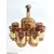 Foto de um(a) Conjunto Indiano Anos 70, da categoria de Jogos de taças e copos. Conjunto indiano e folheado a ouro, 6 copos em vidro (made in korea) e 1 garrafa em cristal âmbar com pintura floral para... Mostrado de uma perspectiva diferente. Vendido no marketplace Trésors.