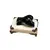 Foto de um(a) Escultura Torso Feminino Resina e Mármore, da categoria de Escultura. Escultura torso feminino: peça em resina ebanisada, base em mármore branco com elementos em metal dourado oxidado. A: 6 cm /... Vendido no marketplace Trésors.