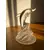 Foto de um(a) Antiga Escultura Art Deco Golfinho Cristal Francês Luminarc, da categoria de Escultura. Luminarc - Verrerie D’arques, France. Antiga e decorativa escultura artística representando golfinho em cristal francês com... Mostrado de uma perspectiva diferente. Vendido no marketplace Trésors.