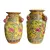 Foto de um(a) Antigo Raro Par Vaso Jarro Oriental Em Porcelana Japonesa, da categoria de Vasos. Antigo e especial par de vasos orientais em porcelana artística japonesa. Ricamente pintados à mão, decoração com flores e... Vendido no marketplace Trésors.