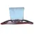 Foto de um(a) Cadeira Chippendale em Imbuia Maciça com Marchetaria e Assento Damasco Azul, da categoria de Outras cadeiras. Elegante cadeira de sala de jantar/reunião (cadeira de sem braços) confeccionada em imbuia maciça. A peça equilibra... Mostrado de uma perspectiva diferente. Vendido no marketplace Trésors.
