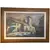 Foto de um(a) Quadro Pintura Reflexos do Tempo: Vilarejo em Óleo - Pablo Matania, da categoria de Pinturas. Grande artista argentino. Esta belíssima obra de Pablo Matania captura a essência da vida rural com uma sensibilidade única.... Mostrado de uma perspectiva diferente. Vendido no marketplace Trésors.