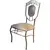 Foto de um(a) Cadeira de Ferro Decorativa com Encosto e Assento Estofado Floral, da categoria de Outras cadeiras. Sofisticada cadeira decorativa que une a robustez do metal com a delicadeza de um design clássico e imponente. Uma peça... Vendido no marketplace Trésors.