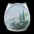 Foto de um(a) Antigo Raro Vaso Jarro Art Deco Em Porcelana Alemã Kaestner, da categoria de Vasos. Kaestner. Antigo e raro vaso em porcelana artística alemã, linda decoração e um formato super diferente. Período Art... Mostrado de uma perspectiva diferente. Vendido no marketplace Trésors.