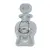 Foto de um(a) Antiga Garrafa Licoreira Para Rum Cristal Francês Art Deco, da categoria de Garrafas. Antiga garrafa licoreira feita à mão em cristal francês, com diferente design torcido. Período Art Deco. Década de 1950.... Vendido no marketplace Trésors.