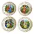 Foto de um(a) Antigos Pratos Decorativos Porcelana Inglesa John Maddock, da categoria de Pratos Decorativos. John Maddock & Sohns - Royal Vitreous. Antigo e lindo conjunto com quatro pratos decorativos em porcelana artística inglesa.... Vendido no marketplace Trésors.