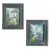 Foto de um(a) Antigo Par De Quadrinhos Pinturas Francesas Mini Portrait, da categoria de Pinturas. Miniature Portrait. Antigo par de quadrinhos franceses pintados à mão em folha de marfim. Moldura em bronze e vidro bombê,... Vendido no marketplace Trésors.