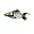 Foto de um(a) Antigo Lindo Pingente De Peixe Articulável Metal Esmaltado, da categoria de Outros colecionáveis. Peça muito delicada, em metal esmaltado à mão, de meados do século XX. Medida 5cm. Vendido no marketplace Trésors.