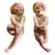 Foto de um(a) Antigo Par Bibelôs Esculturas De Bebês Em Biscuit Alemão, da categoria de Escultura. Antigo par de esculturas artísticas representando bebês, moldadas e pintadas à mão em biscuit alemão. Início do século XX.... Vendido no marketplace Trésors.