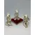 Foto de um(a) Antigo Bibelô Nua Em Biscuit Porcelana Espanhola Marti Piero, da categoria de Modelos e estatuetas. Marti Piero. 3 bibelôs da famosa porcelana espanhola, com filetes de ouro. Medida aproximadamente 8 x 9cm cada. Mostrado de uma perspectiva diferente. Vendido no marketplace Trésors.