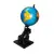 Foto de um(a) Globo Terrestre de Mesa Buldogue Francês, Peça Única Pelo Designer Marcelus Ribas, da categoria de Globos. Globo terrestre com base de bulldog francês: bulldog em vinil, ebanizada sobre base de madeira, haste em acrílico com... Vendido no marketplace Trésors.