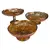 Foto de um(a) Antiga Coleção Rara Fruteira Boleira Vidro Carnival Glass, da categoria de Centro de mesa. Antigas fruteiras em vidro Carnival Glass. Meados do século XX. Medidas 9x18cm Medidas 10x21cmMedidas 13x20cm. Vendido no marketplace Trésors.