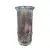 Foto de um(a) Antigo Lindo Vaso Jarro Art Deco Em Cristal Italiano Satiné, da categoria de Vasos. ~ Italy Glass ~Antigo e chiquíssimo vaso artístico em grosso cristal italiano satiné. Decoração com folhas e linhas, traços... Vendido no marketplace Trésors.