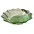 Foto de um(a) Antigo Raro Prato Centro De Mesa Cristal Art Deco Uralina, da categoria de Centro de mesa. ~ Uranium Glass ~Antigo e lindo prato centro de mesa em cristal francês verde uralina, lapidado à mão. Período Art Deco.... Vendido no marketplace Trésors.