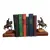 Foto de um(a) Porta Livros Laçador, Paixão Côrtes, Rio Grande do Sul, da categoria de Apoio para livros. Porta livros em alumínio fundido com pátina bronze, base em madeira com imagem do tradicional símbolo da capital gaúcha:... Vendido no marketplace Trésors.
