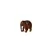 Foto de um(a) Escultura de elefante, da categoria de Modelos e estatuetas. Pequeno elefante esculpido na madeira Mede: 6 x 5 cm. Vendido no marketplace Trésors.