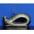 Foto de um(a) Cerâmica Cat Anos 80, da categoria de Modelos e estatuetas. Gato em cerâmica com pátina bronze e rabo em metal, década de 1980 A: 15 cm P: 5,5 cm L: 23,5 cm peso: 446 g. Mostrado de uma perspectiva diferente. Vendido no marketplace Trésors.