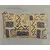 Foto de um(a) Almofada Jacquard Italiano, da categoria de Almofadas e enchimentos. Almofada retangular em tecido jaquard com estampa étnica, década de 2012. Mede: 30 x 50cm. Mostrado de uma perspectiva diferente. Vendido no marketplace Trésors.