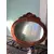 Foto de um(a) Espelho Oval em Madeira nobre entalhada, da categoria de Espelhos. Antigo espelho no formato oval com moldura em madeira nobre entalhada. Frisos na borda e acabamentos com laçarotes. Medindo:... Mostrado de uma perspectiva diferente. Vendido no marketplace Trésors.