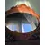 Foto de um(a) Espelho Oval em Madeira nobre entalhada, da categoria de Espelhos. Antigo espelho no formato oval com moldura em madeira nobre entalhada. Frisos na borda e acabamentos com laçarotes. Medindo:... Mostrado de uma perspectiva diferente. Vendido no marketplace Trésors.