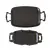 Foto de um(a) Bandejas Ferro e Latão, da categoria de Bandejas. Combo de duas bandejas com pintura eletrostática na cor preta: a maior em latão e a menor em ferro. MedidasMaior: L 24cm /... Vendido no marketplace Trésors.