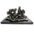 Foto de um(a) Escultura em Resina Italiana, Década de 1990, da categoria de Escultura. Escultura retratando quatro meninas em resina italiana com pátina bronze oxidada, base em madeira ebanizada e marmorizada.... Vendido no marketplace Trésors.