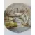 Foto de um(a) Prato pintado à mão, da categoria de Pratos Decorativos. Prato em porcelana decorativo, pintado à mão, 25 cm diâm. Mostrado de uma perspectiva diferente. Vendido no marketplace Trésors.