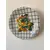 Foto de um(a) Prato decorativo, da categoria de Pratos Decorativos. Prato decorativo em porcelana tok&Stock e Farm 19 cm diâmetro. Mostrado de uma perspectiva diferente. Vendido no marketplace Trésors.