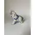 Foto de um(a) Bibelô de elefante, da categoria de Modelos e estatuetas. Bibelô elefante em porcelana 13 cm altura, 13 cm diâm. Mostrado de uma perspectiva diferente. Vendido no marketplace Trésors.