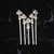 Foto de um(a) Espetos Christofle Art Nouveau, da categoria de Outros utensílios para servir. Autênticos exemplares de espetos para diferente serviços de mesa. Período art nouveau, anos 20-30. Marcas de identiﬁcação... Mostrado de uma perspectiva diferente. Vendido no marketplace Trésors.