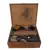 Foto de um(a) Antigo kit engraxate lustramatic 110v funcionando vintage anos 60, da categoria de Eletrodomésticos. produto antigo, usado fabridado nos anos 60 caixa de madeira 24x 29x 11 cm lustrador funcionando, 110v marca: spam caixa tem... Vendido no marketplace Trésors.