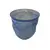 Foto de um(a) Vaso Art Nouveau Fosco Azul, da categoria de Vasos. Vaso Art Nouveau Fosco, da época da grande depressão, final dos anos 20 e inicio do 30. Na cor azul com formas naturalistas. Vendido no marketplace Trésors.