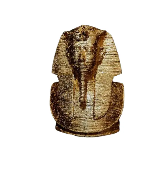 Foto de um(a) Escultura Puzzle 3D Faraó Tutankhamon, da categoria de Escultura. Escultura 3D colecionável em papel do faraó tutankhamon. Um puzzle com 160 peças em papel paraná montado sobre uma base... Vendido no marketplace Trésors.