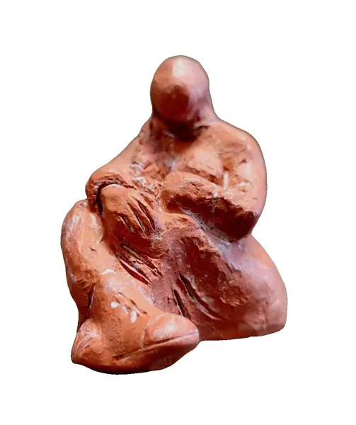 Foto de um(a) Gordas de Maia, Escultura em Terracota, Nilton Antônio Maia da Silva, Década de 1990, da categoria de Escultura. Gordas de maia: escultura em terracota assinada por nilton antônio maia da silva, década de 1990 A: 9,3 cm L: 8 cm P: 9,5 cm... Vendido no marketplace Trésors.
