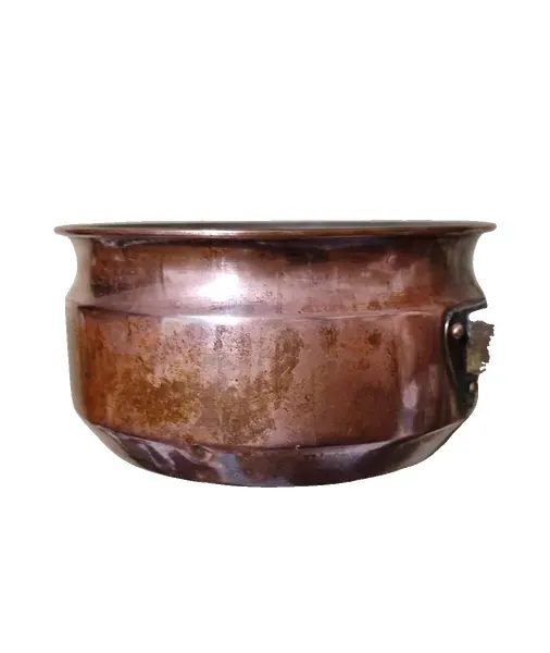 Foto de um(a) Panela em Cobre e Madeira, Arcol, Década de 1990, da categoria de Panelas. Panela de cobre com cabo de madeira e alça em cobre, da marca arcol, década de 1990. A: 9 cm Diâmetro: 16,5 cm Cabo: 15 cm... Vendido no marketplace Trésors.