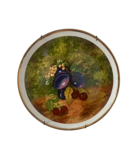 Foto de um(a) Prato decorativo português, da categoria de Jogos de pratos. Prato decorativo em porcelana alemã. 21cm diâmetro. Vendido no marketplace Trésors.