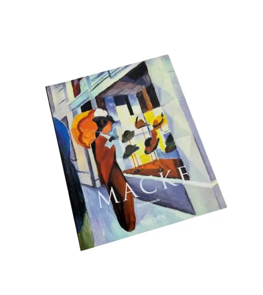 Foto de um(a) ​ Livro brochura em português da editora Taschen - Macke, da categoria de Livros. Livro brochura em português da editora Taschen. Estado de novo. 95 páginas. Vendido no marketplace Trésors.