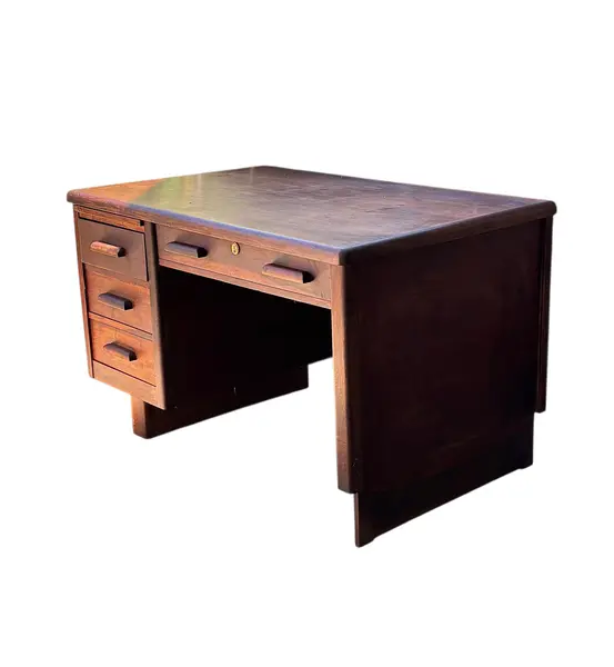 Foto de um(a) Escrivaninha Ritzmann Anos 60 - Impecável (Com Selo de Autenticidade), da categoria de Escrivaninhas e Mesas de escritório. Raridade para colecionadores e amantes do design vintage! Apresento esta escrivaninha original Ritzmann, ícone do mobiliário... Vendido no marketplace Trésors.