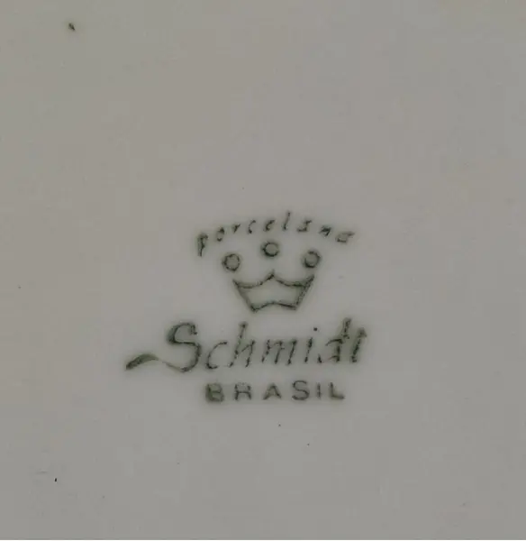 Foto de um(a) Prato Florianópolis, da categoria de Pratos Decorativos. Prato decorativo em porcelana policromada com filete em ouro, homenageando a câmara municipal de florianópolis, sc, década... Mostrado de uma perspectiva diferente. Vendido no marketplace Trésors.