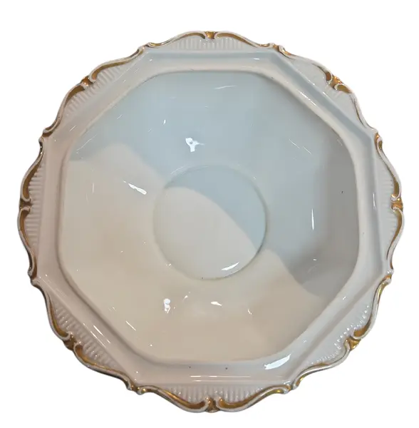 Foto de um(a) Antiga Bomboniere Eschenbach Bavaria – Porcelana Alemã – Pintada à Mão (Handarbeit), da categoria de Garrafas, potes e jarros. Exclusiva e sofisticada bomboniere (pote com tampa) em fina porcelana alemã Eschenbach, produzida na região da Baviera. Esta... Mostrado de uma perspectiva diferente. Vendido no marketplace Trésors.