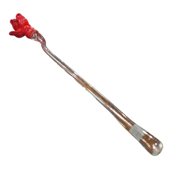 Foto de um(a) Flor de Cristal Artesanal Blumenau "Astros" – Vermelha Vibrante e Haste de Vidro Curva, da categoria de Outros colecionáveis. Exclusiva escultura artística em cristal tipo Murano, fabricada artesanalmente pela renomada marca brasileira "Astros",... Mostrado de uma perspectiva diferente. Vendido no marketplace Trésors.