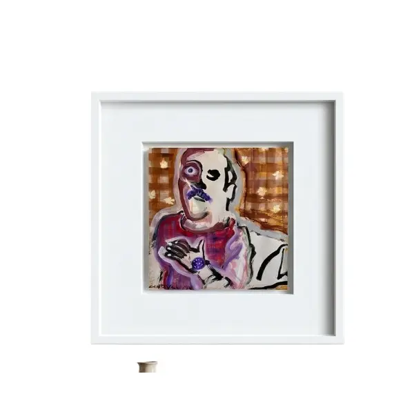 Foto de um(a) Quadro decorativo da artista Regina Costaval 1994, da categoria de Pinturas. Quadro decorativo da renomada artista Regina Costa Val, datado de 1994. A obra foi leiloada em 2002 e é uma peça de arte... Vendido no marketplace Trésors.