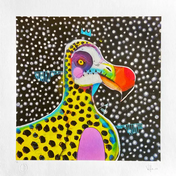 Foto de um(a) Dodô 1 - Igor Villa, da categoria de Serigrafia. Serigrafia original póstuma do artista Igor Villa. Dimensões: Altura: 50 cm Largura: 50 cm Breve biografia do artista: Igor... Vendido no marketplace Trésors.