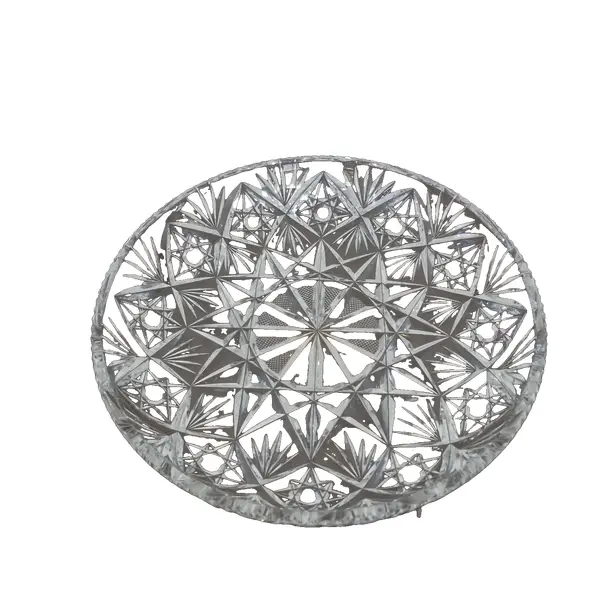Foto de um(a) Centro de mesa cristal Bohemia, da categoria de Centro de mesa. CRISTAL DA BOHEMIA. Antigo e elegante centro de mesa feito em cristal apresentando fina lapidação em estilo da região da... Vendido no marketplace Trésors.