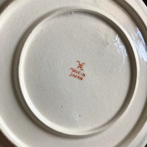 Foto de um(a) Antiga Molheira Art Deco Porcelana Japonesa Japão Ocupado, da categoria de Outros utensílios. Molheira em porcelana Japão ocupado, ricamente decorada com flores e acabamento com filetes de ouro. Impecável. Medidas... Mostrado de uma perspectiva diferente. Vendido no marketplace Trésors.