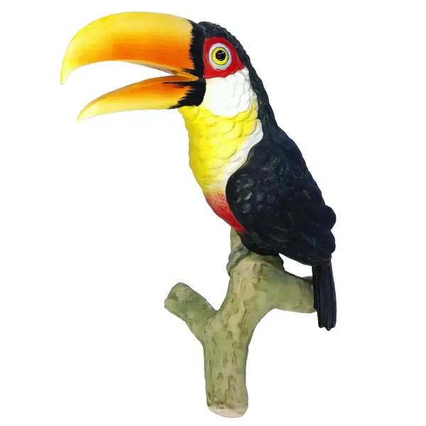 Foto de um(a) Antiga Rara Escultura Tucano Porcelana Alemã Goebel Assinada, da categoria de Escultura. Goebel, Germany. Antiga escultura artística, bloco escultórico Art Deco, representando tucano em fina porcelana alemã, da... Vendido no marketplace Trésors.