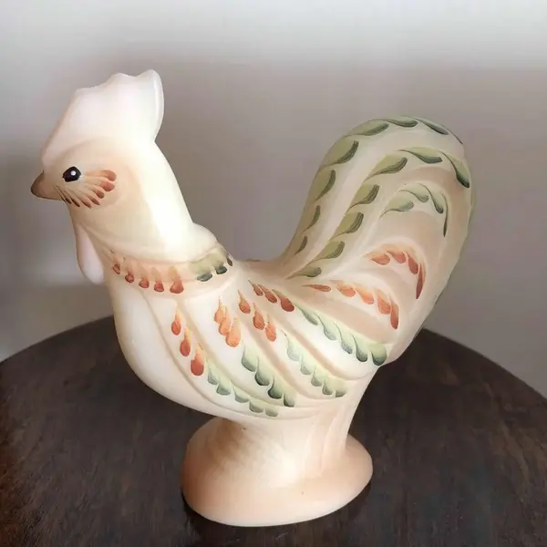 Foto de um(a) Antiga Escultura De Galo Em Pâte De Verre Francês Assinado, da categoria de Escultura. Fina escultura de galo em pâte de verre (pasta de vidro francês) ricamente pintada à mão, peça assinada e com selo da... Mostrado de uma perspectiva diferente. Vendido no marketplace Trésors.