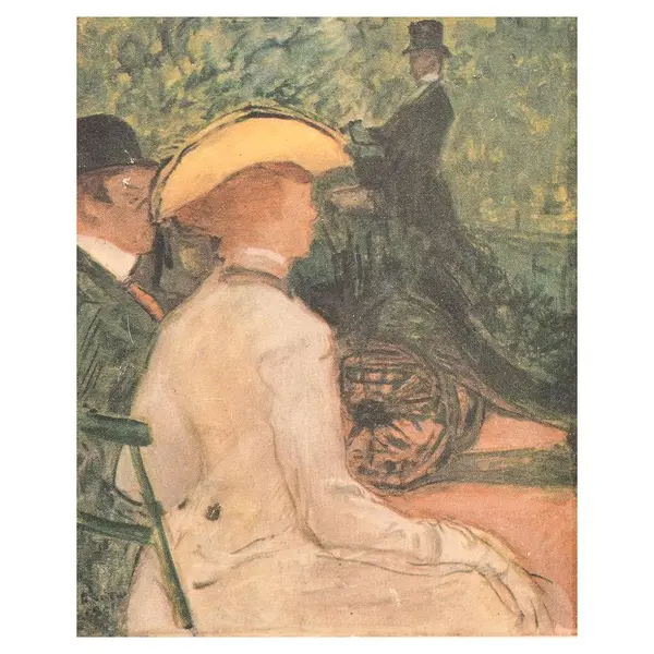 Foto de um(a) Quadros com gravuras antigas reproduzindo composições de Amedeo Modigliani e Henri de Toulouse-Lautrec, da categoria de Pinturas. Conjunto de quatro quadros com gravuras antigas reproduzindo composições de Amedeo Modigliani e Henri de Toulouse-Lautrec.... Mostrado de uma perspectiva diferente. Vendido no marketplace Trésors.
