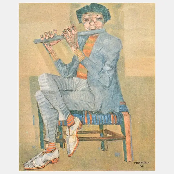 Foto de um(a) Quadros com gravuras antigas reproduzindo composições de Amedeo Modigliani e Henri de Toulouse-Lautrec, da categoria de Pinturas. Conjunto de quatro quadros com gravuras antigas reproduzindo composições de Amedeo Modigliani e Henri de Toulouse-Lautrec.... Mostrado de uma perspectiva diferente. Vendido no marketplace Trésors.